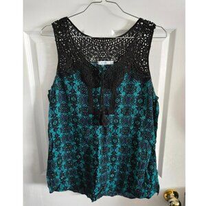 Ricki's Half-Crochet Sleeveless Top